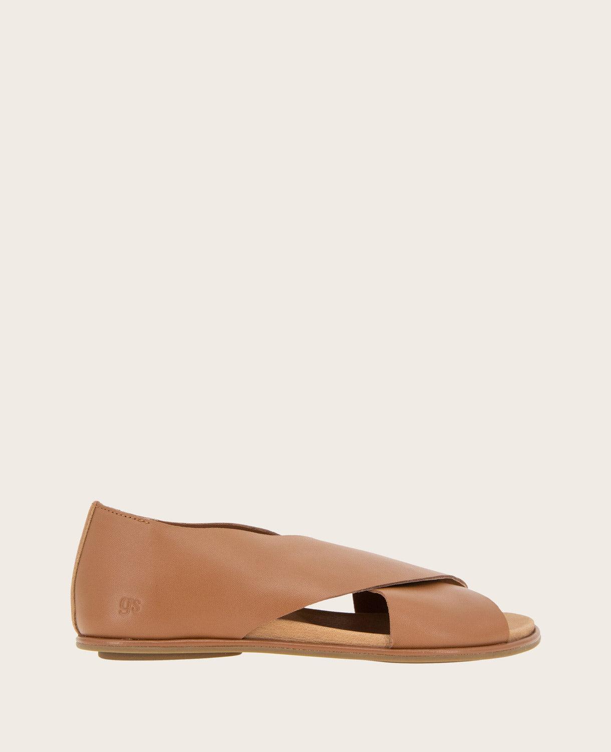 Gentle Souls - Laniey X-Band Leather Sandal by GENTLE SOULS