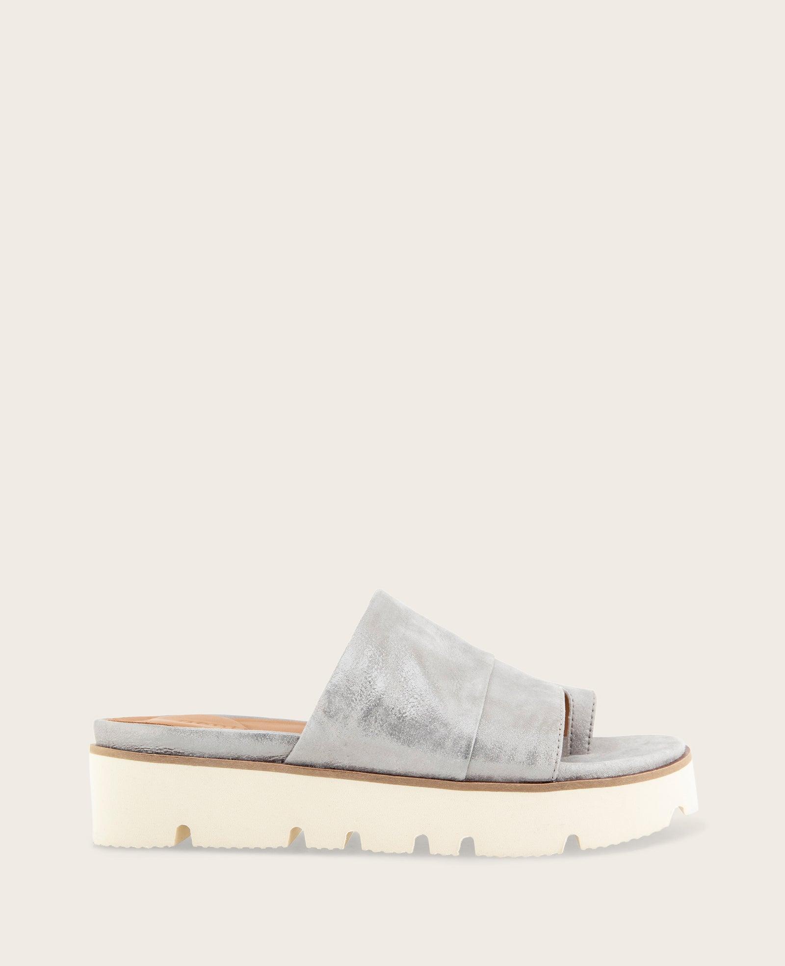 Gentle Souls - Lavern Metallic Lightweight Platform Slip-On by GENTLE SOULS Gentle Souls - Lavern Metallic Lightweight Platform Slip-On by GENTLE SOULS