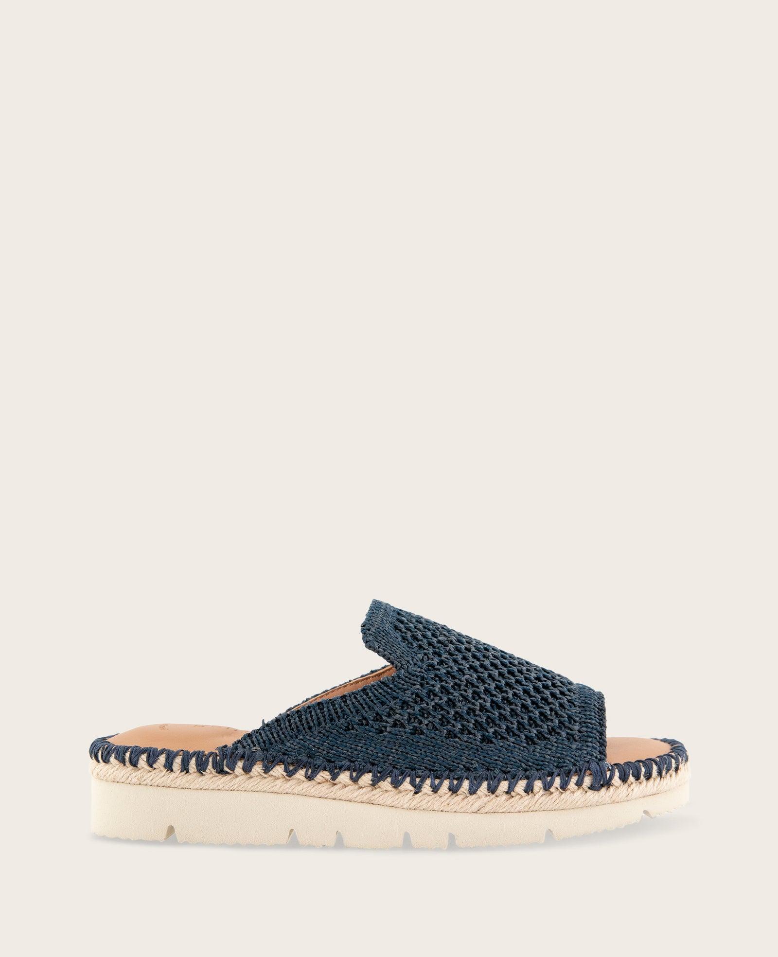 Gentle Souls - Leilani Knit Platform Slip On Sandal by GENTLE SOULS