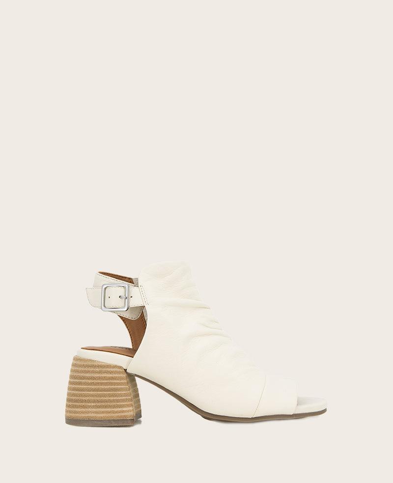 Gentle Souls - Marrion Leather Slingback Block Heel Sandal by GENTLE SOULS