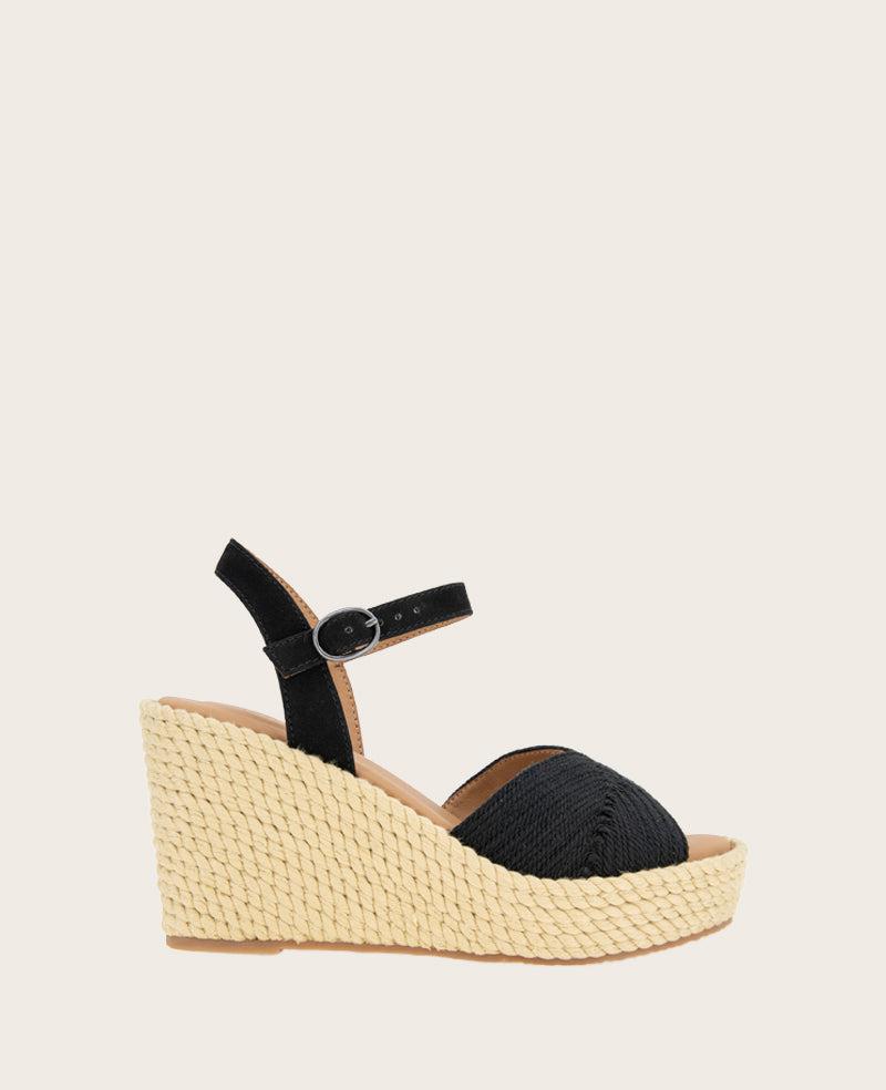 Gentle Souls - Nola Fabric Espadrille Wedge by GENTLE SOULS