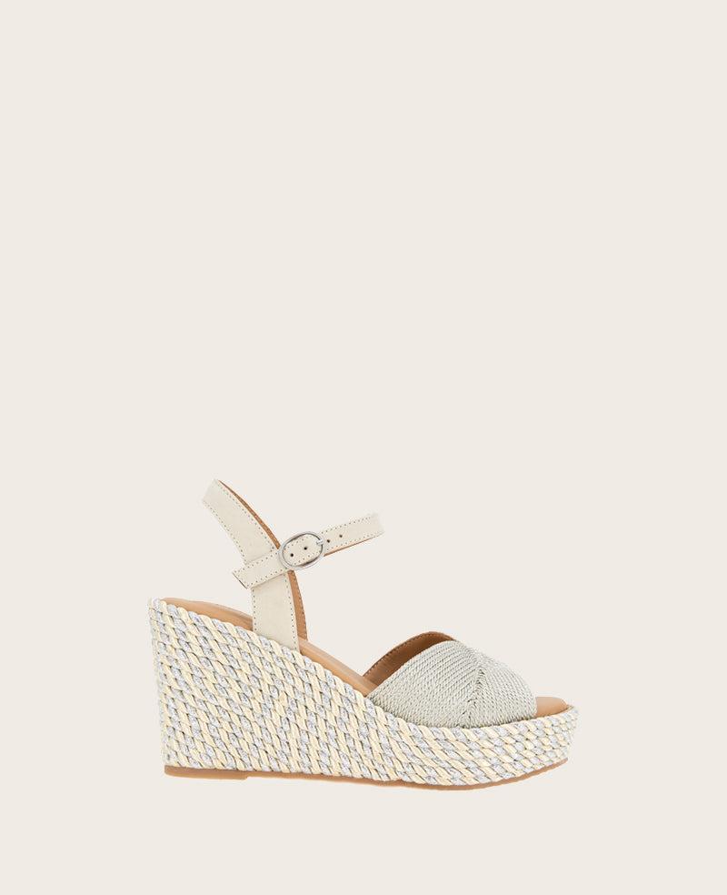 Gentle Souls - Nola Fabric Espadrille Wedge by GENTLE SOULS