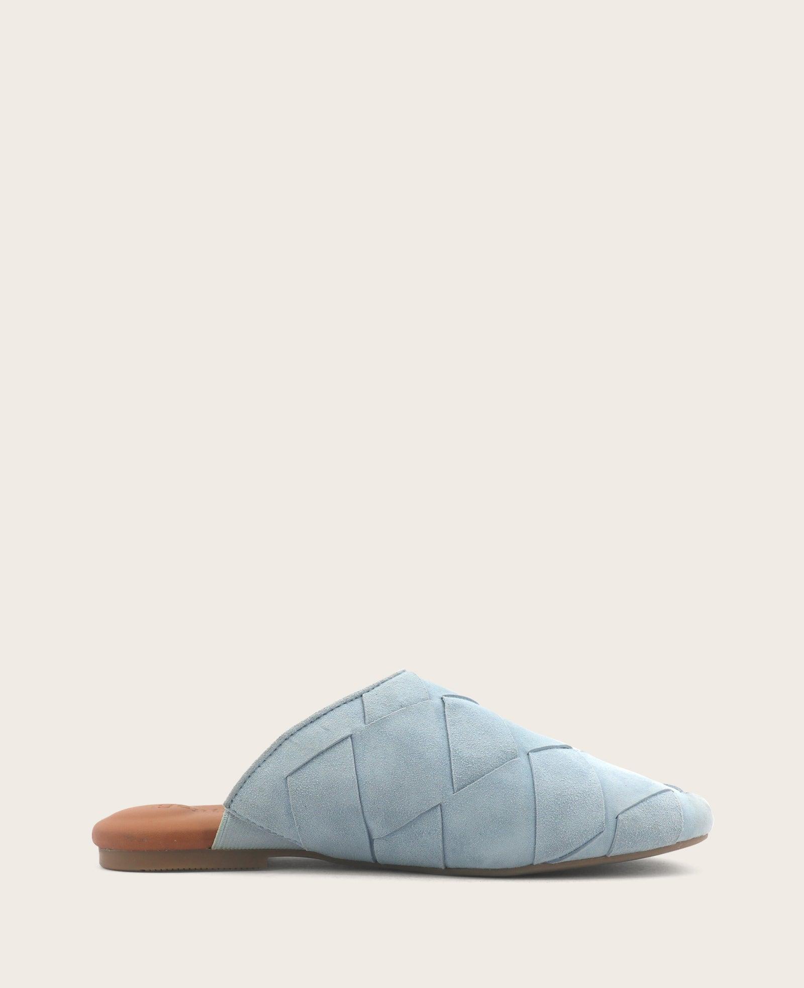 Gentle Souls - Westley Suede Woven Mule by GENTLE SOULS