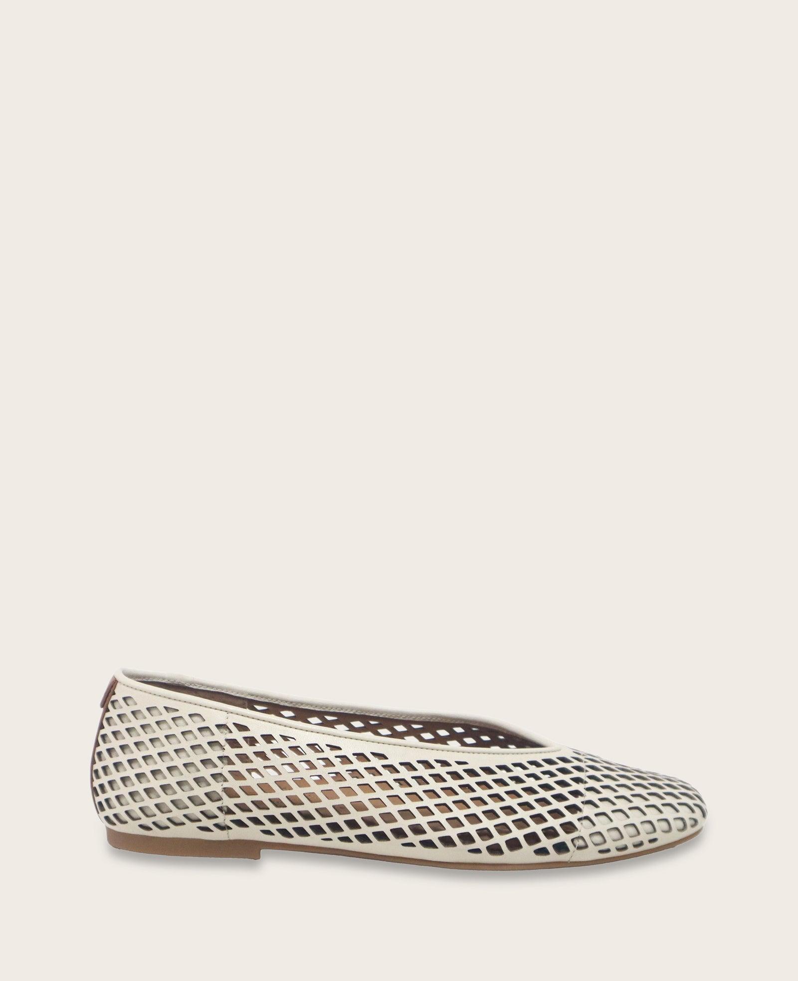 Gentle Souls - Willow Perforated Leather Ballet Flat by GENTLE SOULS