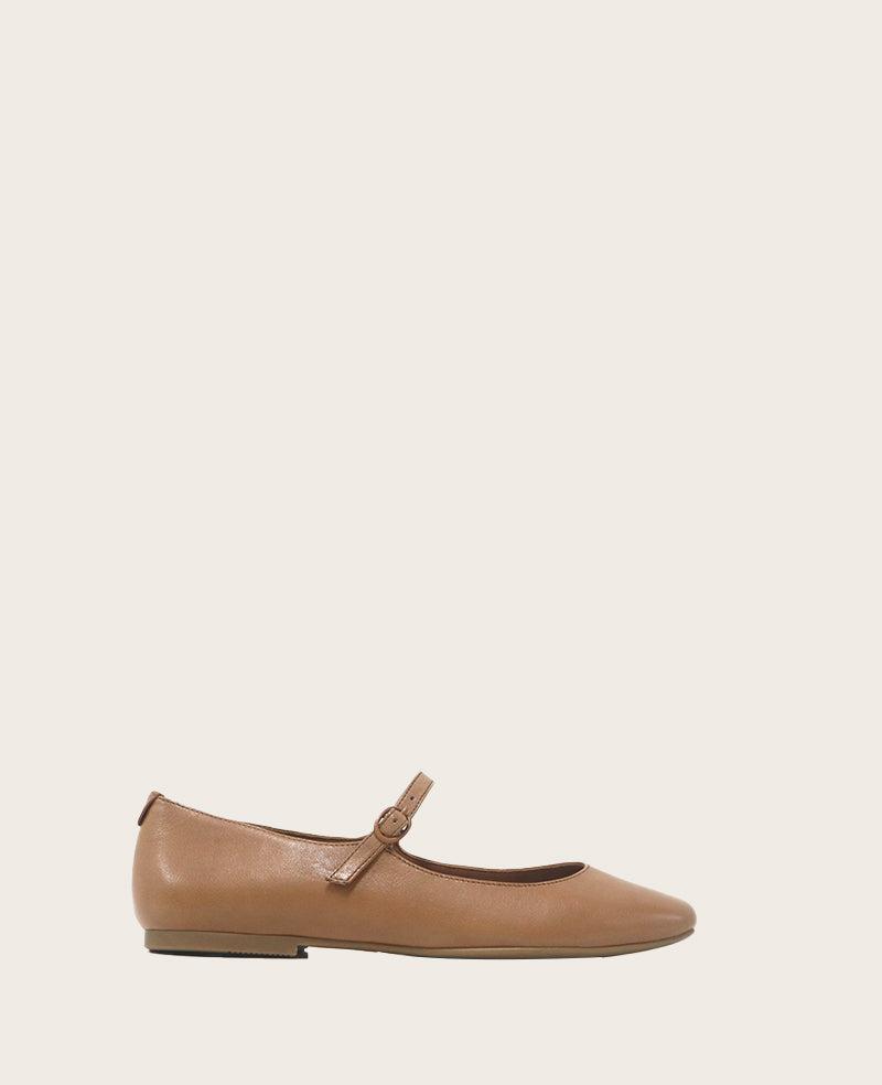 Gentle Souls - Wynona Leather Mary Jane Ballet Flat by GENTLE SOULS