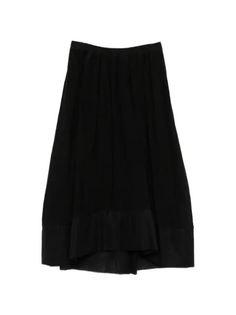 elasticated-waist midi skirt by GENTRY PORTOFINO
