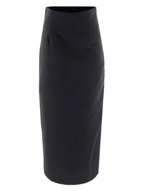 high-waisted pencil skirt by GENTRY PORTOFINO