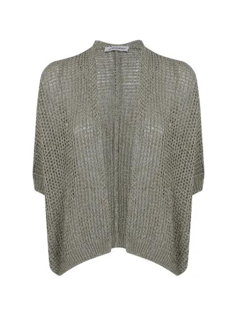 open-knit cardigan by GENTRY PORTOFINO