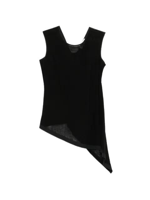 sleeveless asymmetric top by GENTRY PORTOFINO