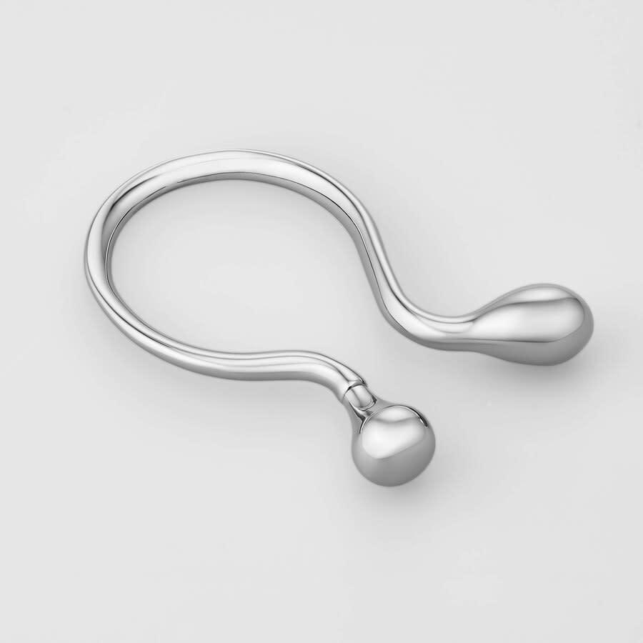 Georg Jensen Stainless Steel Space Keyring 3584883 by GEORG JENSEN