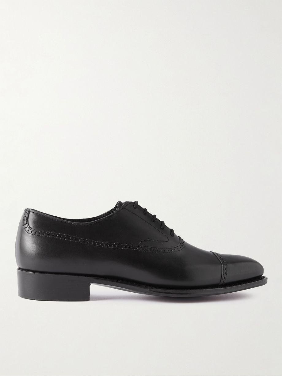 Charles Cap-Toe Leather Oxford Shoes by GEORGE CLEVERLEY