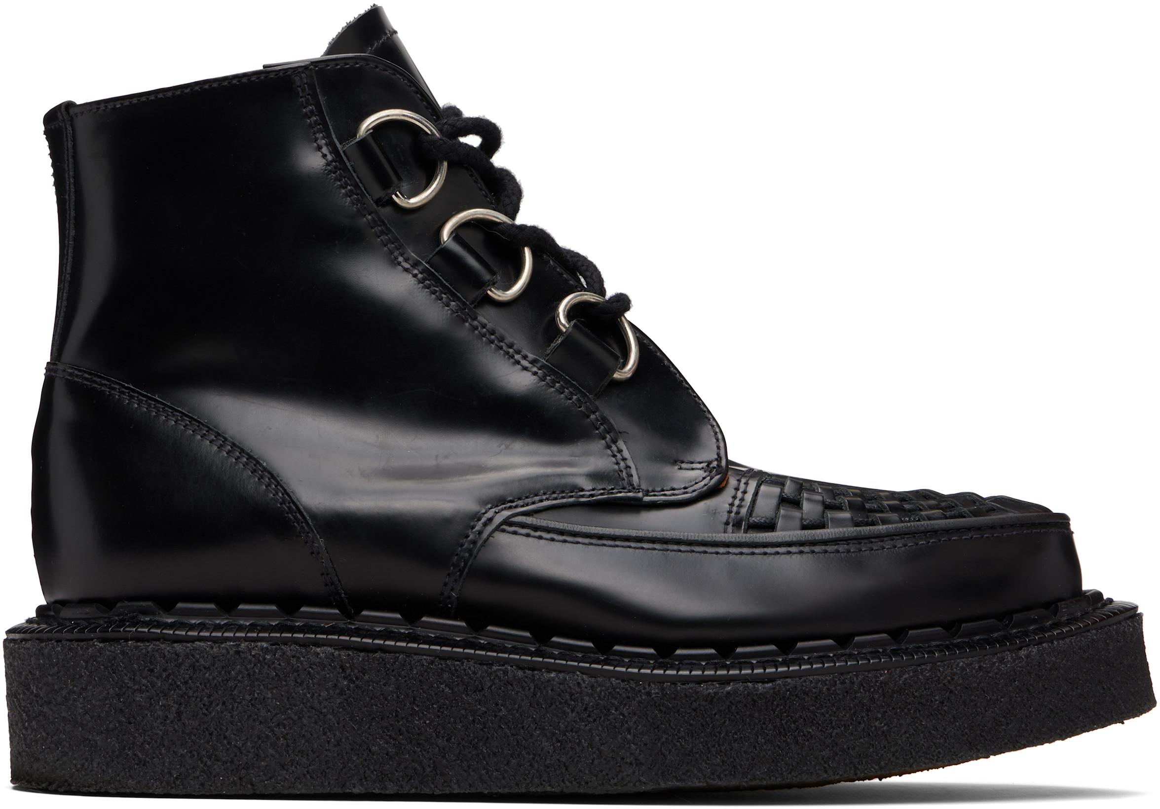 Black Skipton Boots by GEORGE COX
