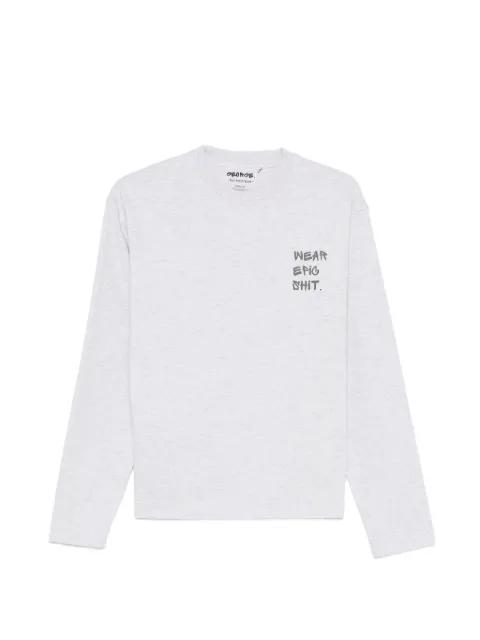 logo-print long-sleeve T-shirt by GEORGE.