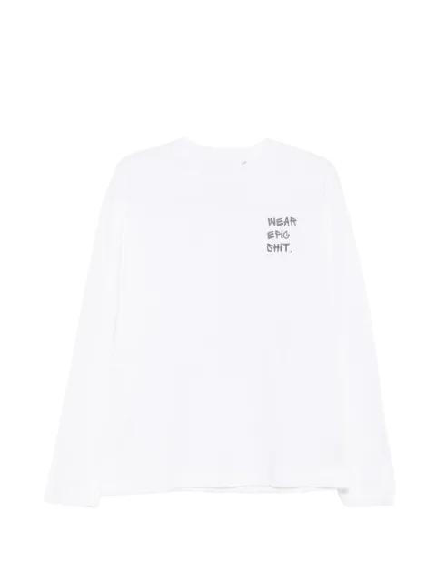 logo-print long-sleeve T-shirt by GEORGE.