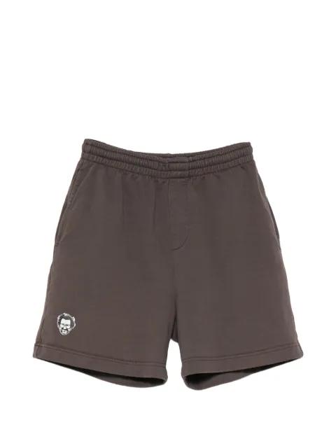 logo-print shorts by GEORGE.