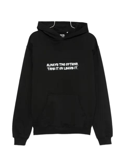 slogan-print hoodie by GEORGE.