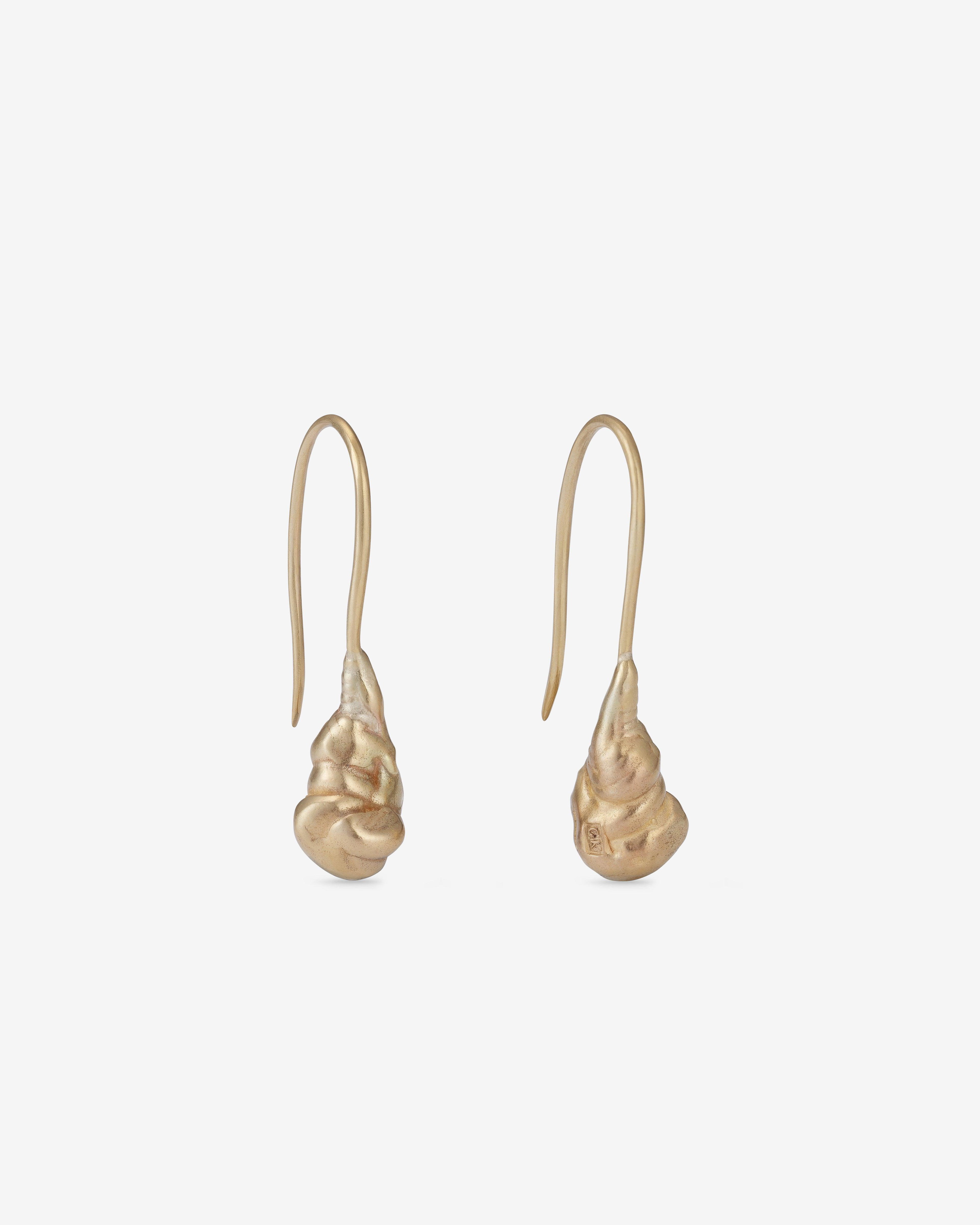Georgia Kemball - Drop Earrings -  (Yellow Gold) by GEORGIA KEMBALL