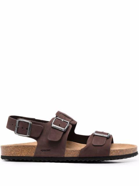 Ghita leather sandals by GEOX