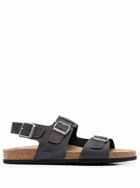 Ghita leather sandals by GEOX