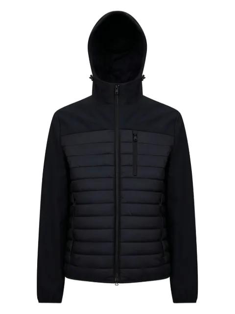 Sapienza quilted hoodied jacket by GEOX