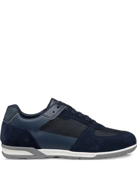 Spherica Actif mesh-panel suede sneakers by GEOX