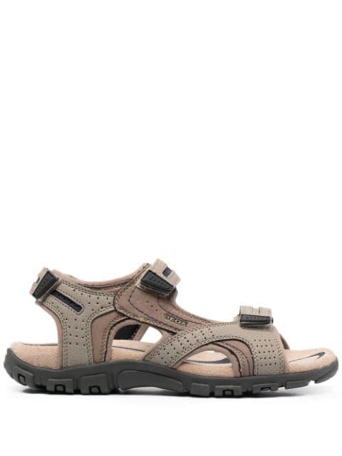 flat touch-strap sandals by GEOX
