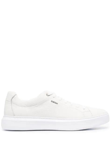 leather low-top sneakers by GEOX