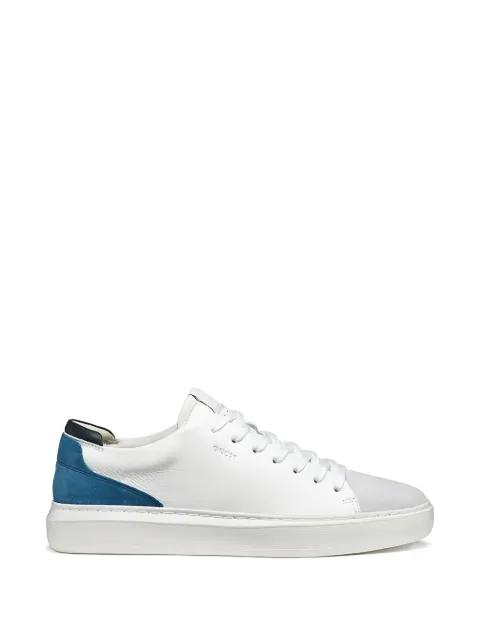 suede panelled sneakers by GEOX