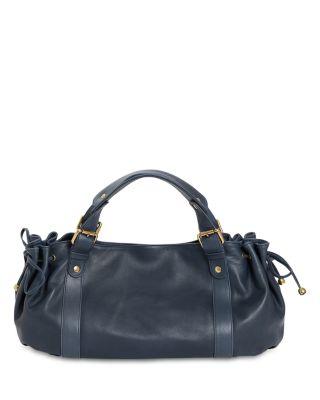 24H Leather Handbag by GERARD DAREL