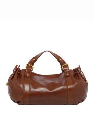 24H Leather Handbag by GERARD DAREL