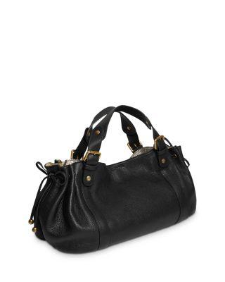 24H Leather Handbag by GERARD DAREL