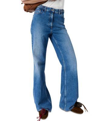 Alea High Rise Jeans in Blue by GERARD DAREL
