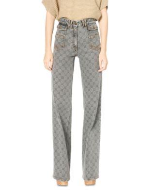 Anna Printed Jeans in Charcoal by GERARD DAREL