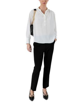 Cezanne Tunisian Collar Blouse by GERARD DAREL