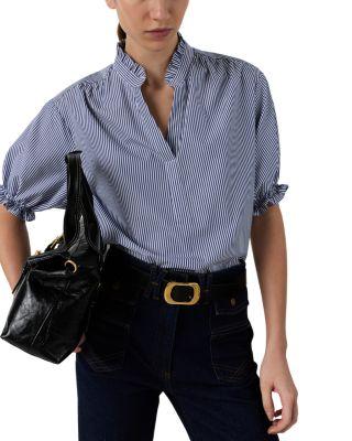 Clee Ruffle Collar Blouse by GERARD DAREL