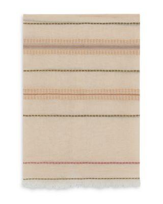 Dana Stripe Detail Printed Scarf by GERARD DAREL