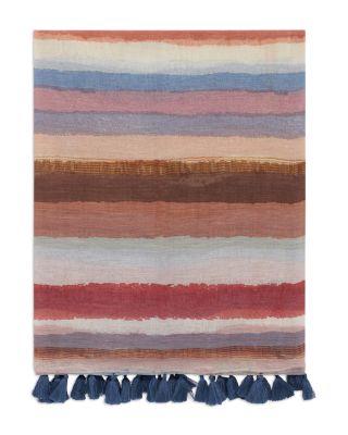 Dinahe Stripe Print Scarf by GERARD DAREL