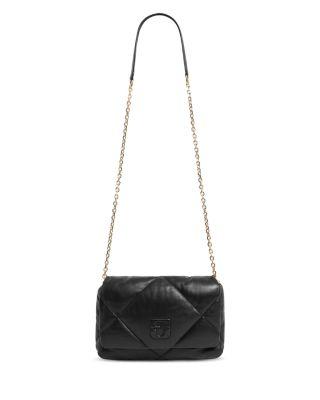 Fanny Black Leather Crossbody Bag by GERARD DAREL