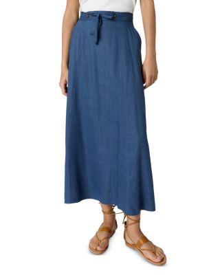 Jihane Tie Waist Skirt by GERARD DAREL