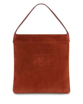 Lady Suede Hobo Bag by GERARD DAREL