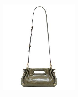 Mini Dany Leather Handbag by GERARD DAREL
