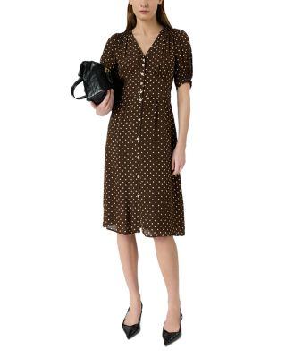 Rohya Puffed Sleeve Dress by GERARD DAREL