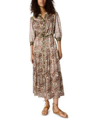 Roselina Silk Dress by GERARD DAREL