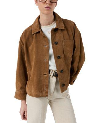 Tanael Suede Jacket by GERARD DAREL