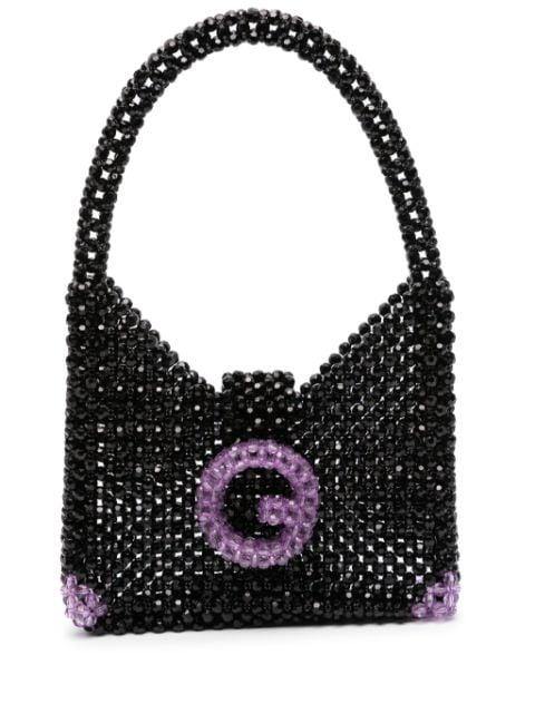 bead-embellished shoulder bag by GERMANIER