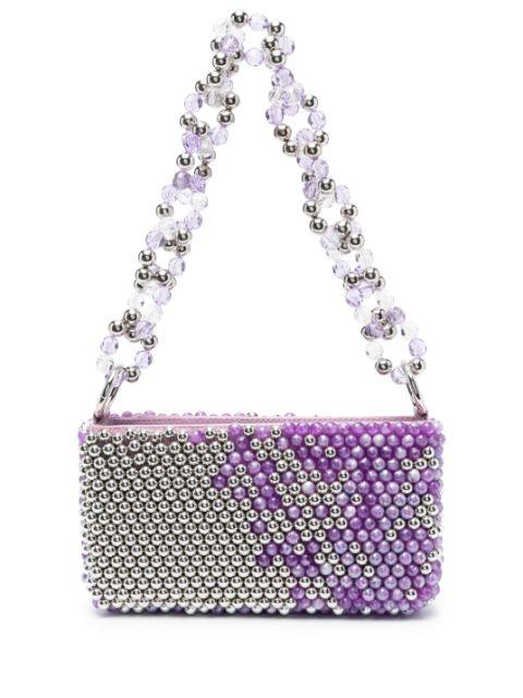 bead-embellished shoulder bag by GERMANIER