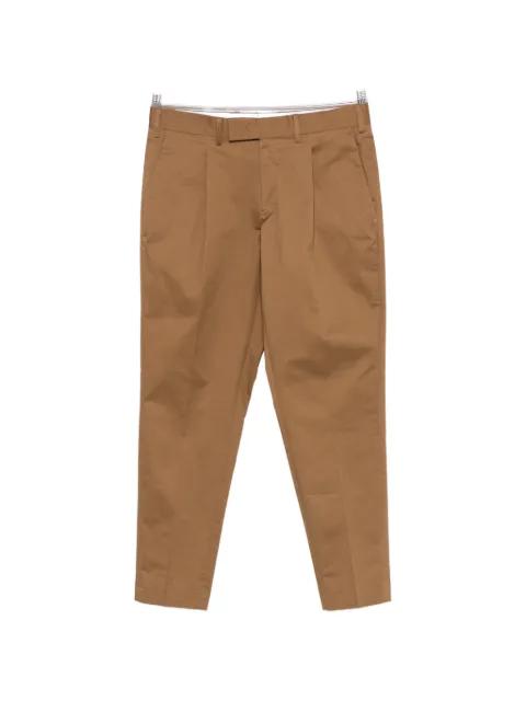 pleated tapered trousers by GERMANO 1952
