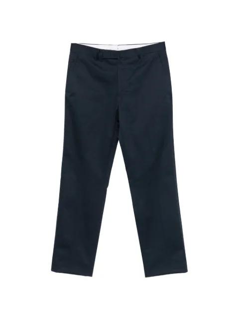 straight-leg cotton trousers by GERMANO 1952