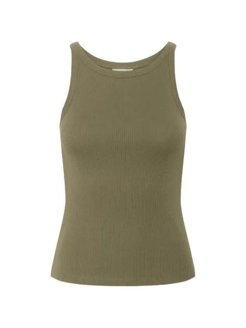 DrewGZ ribbed-knit tank top by GESTUZ
