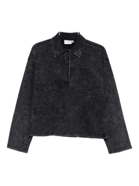 GZneia washed-effect polo top by GESTUZ